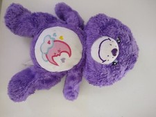 sweet dreams care bear, purple, care bears, 12in, used