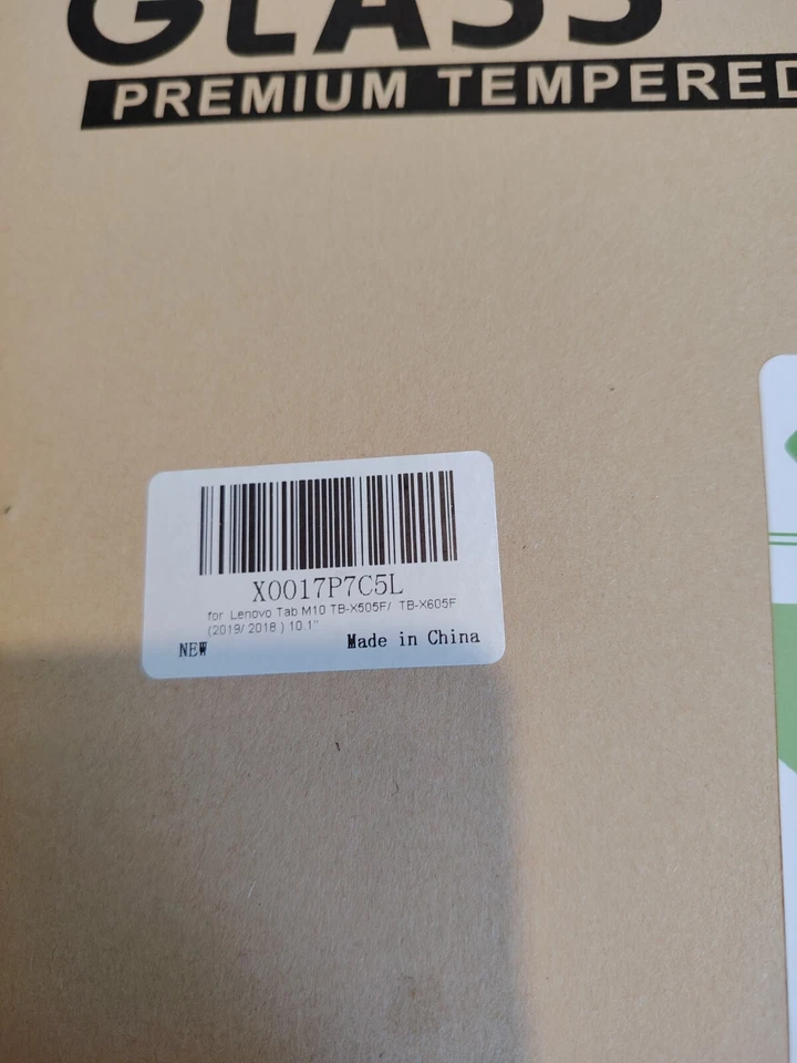 2 Pack - Screen Protector 10.1" for Lenovo Tab M10 TB-X505F/ TB-X605F - Image 2 of 3