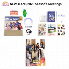 New Jeans 2023 Season's Greetings Calendar Photobook Diary Digital code card