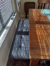 ashley table 4 chairs, bench, butterfly extension