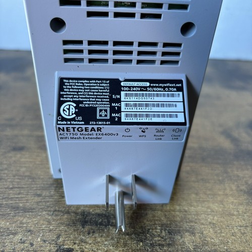 Netgear Plug In WiFi Extender AC1750 EX6400v3 - Zdjęcie 9 z 10