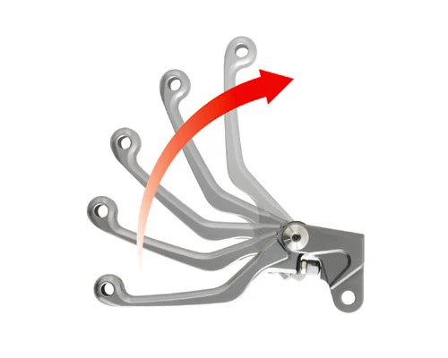 Zeta : Pivot Lever CP : Clutch 4 Finger : 2000-08 TTR125 & TTR125LW & TTR125E Foto 2 de 4