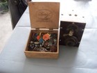 Lot de pièces et composants Poste Radio ancien TSF