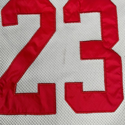 Nike Air Jordan 23 Basketball Jersey Youth S Red Gray Mesh Athletic Sports Top - Picture 3 of 8