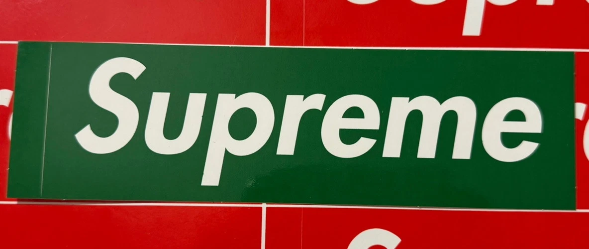 Supreme Box Logo Sticker for sale | eBay