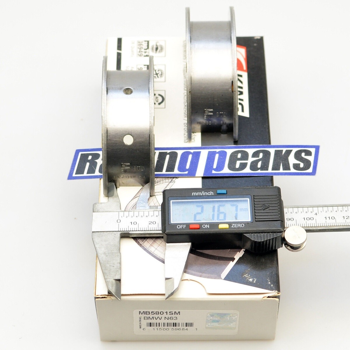 King Engine Bearings – Main Bearing Set For BMW N63 & S63 Engines
