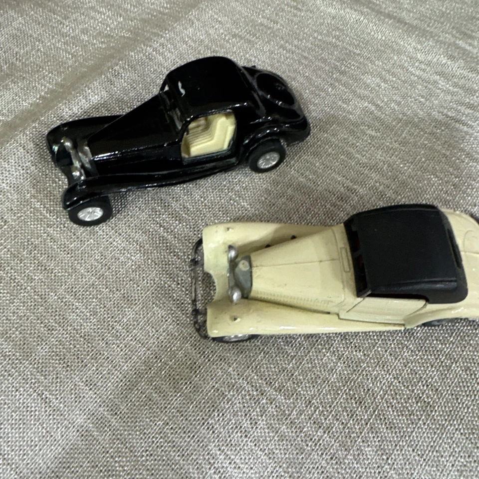 1 Yatming No. 8502 Mercedes 540K Cabriolet pull-back - Diecast Free Bonus Car - Image 2 of 4