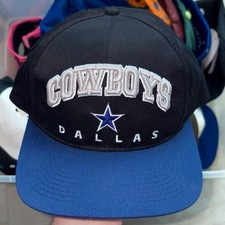 Vintage 90s Game Day Team NFL Dallas Cowboys Classic Logo SnapBack Sports Hat