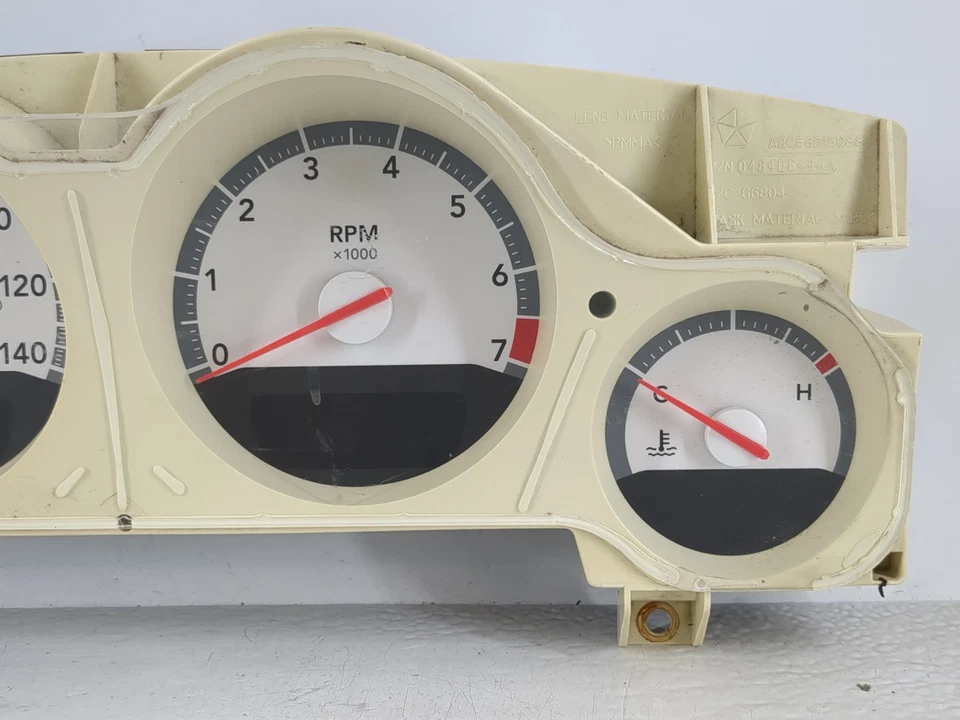 Dodge Challenger 2008-2010 velocímetro cuadro de instrumentos indicadores P4NMS Foto 4 de 4