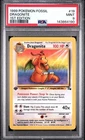 POKEMON DRAGONITE 1999 FOSSIL #19 1ST EDITION PSA 9
