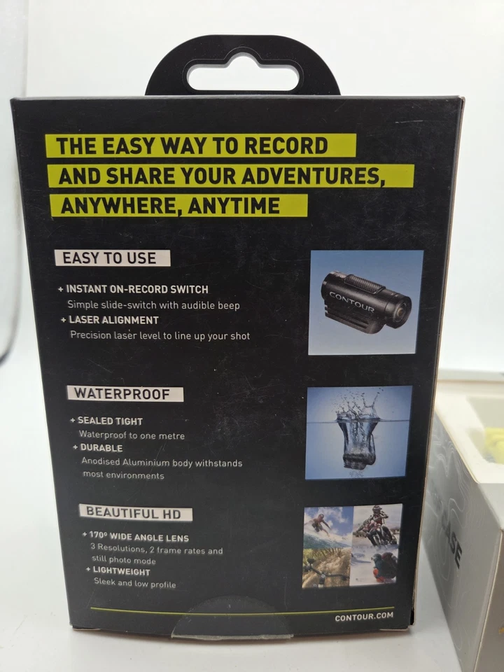 Contour Roam 1600 HD Action Helmet Video Camera 1080p Camcorder - Image 4 of 4