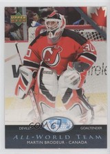 2007-08 Upper Deck All-World Team Martin Brodeur #AW2 HOF g2x