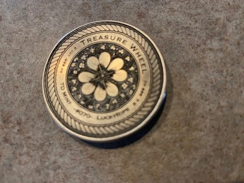 Lucky Rips Series 7 Treasure Wheel 2 Ounce Silver .5 Gram Gold Pirate!