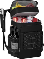 Cooler Backpack - 40 Cans Insulated Backpack Cooler for Men & Women, Portable 2 