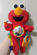 Sesame Street Elmo Travel Buddy 15" Plush Toy 