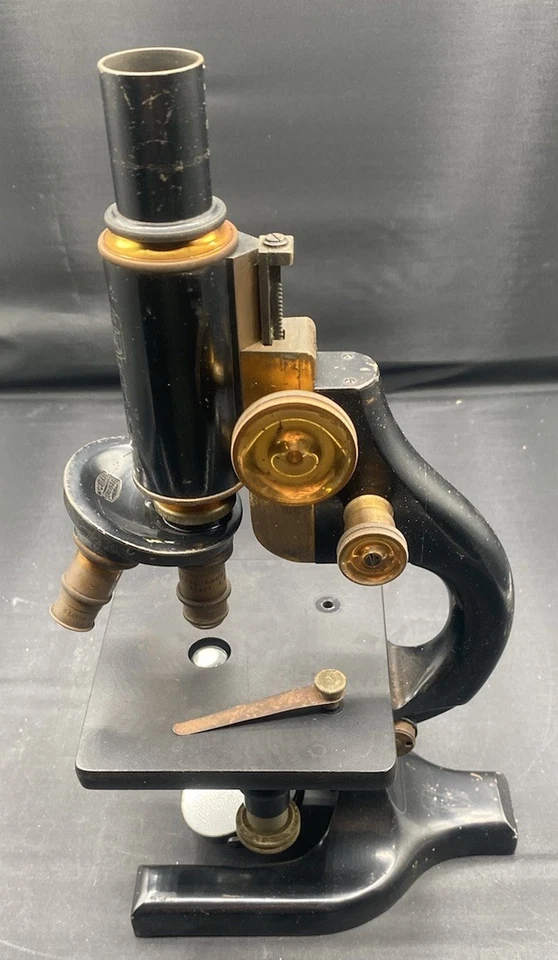 Vintage  Spencer Buffalo USA microscope sn 77557 Great Display Piece! A6 - Image 3 of 4