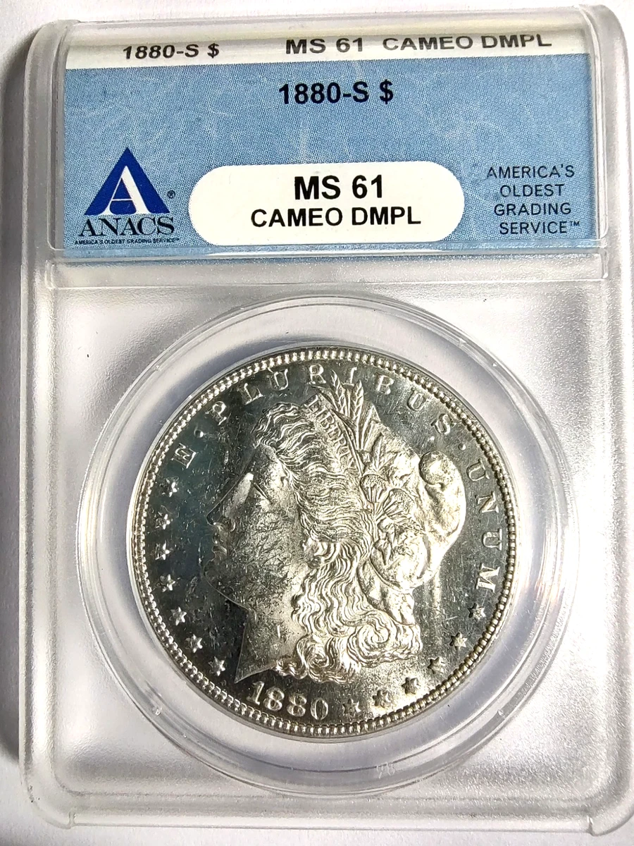 MS 61 Graded 1880 Year Morgan US Dollars (1878-1921) for sale | eBay