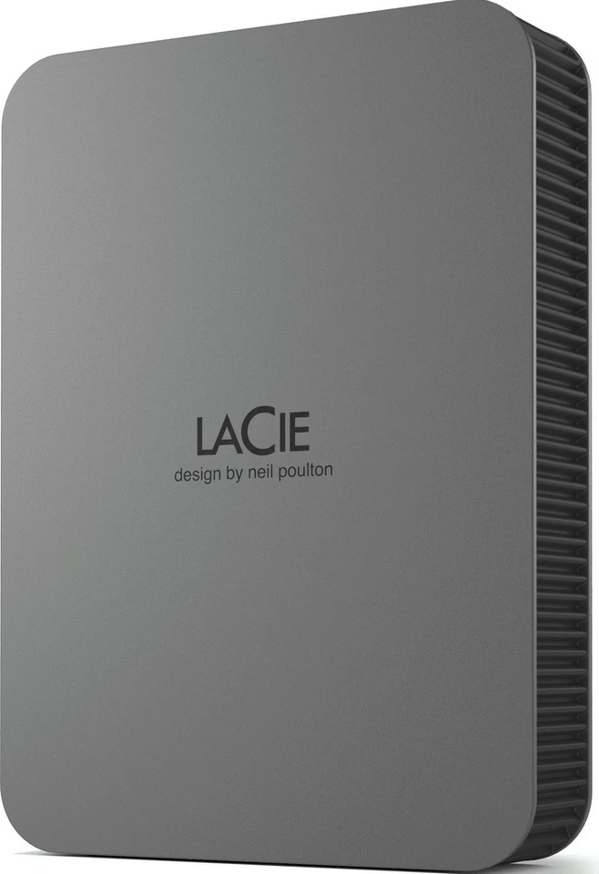 LaCie Mobile Drive SECURE 5TB externe Festplatte USB-C STLR5000400 Space Grau