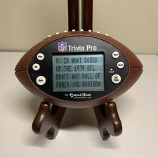NFL Trivia Pro by Excalibur Electronics Inc. Model 330 Handheld Football Trivia