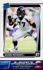 2021 Donruss Optic * Quinn Meinerz * Card #262 * PRIZM (RC)