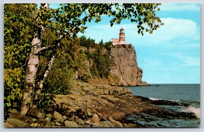 Postcard Split Rock Lighthouse Lake Superior Split Rock Minnesota Unposted