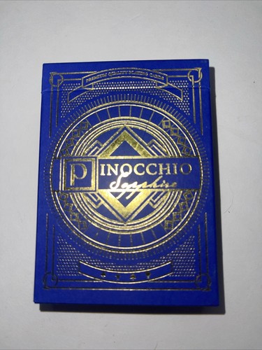 Pinocchio Sapphire Playing Cards, Limited Rare Never Used! - Picture 3 of 6