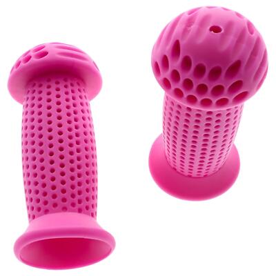 Kinderfahrrad Griffe Griffgummis Rosa universal 95 mm Lenkergummi Gummigriffe