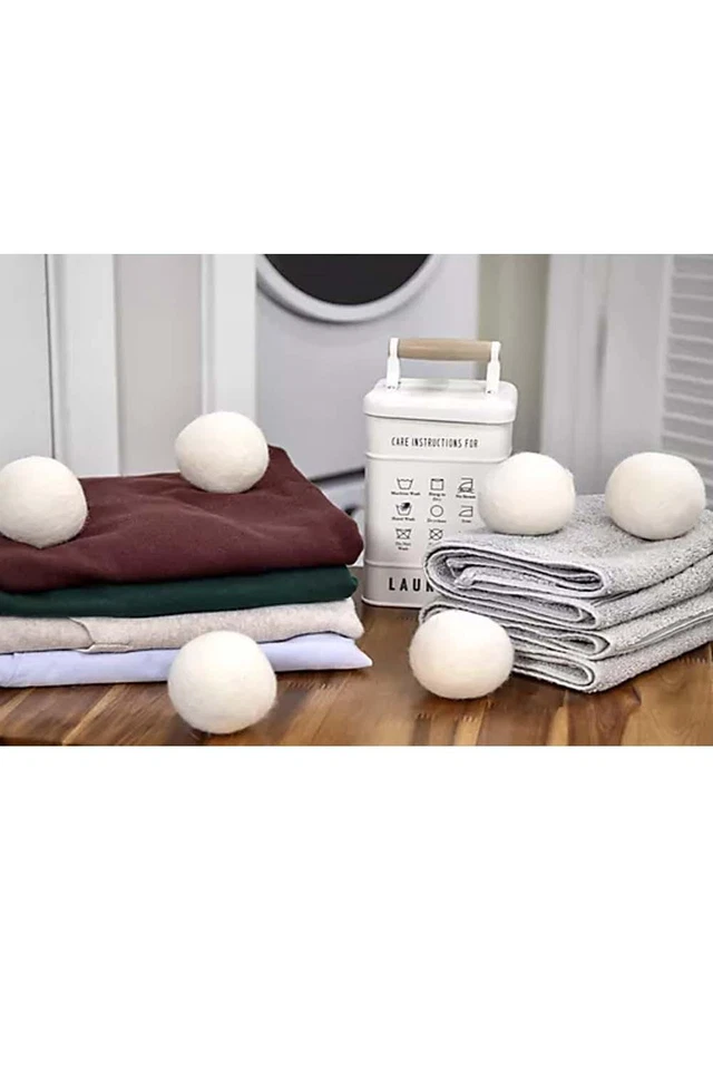 Grand Fusion 6-pack Reuseable Laundry Wool Dryer Balls