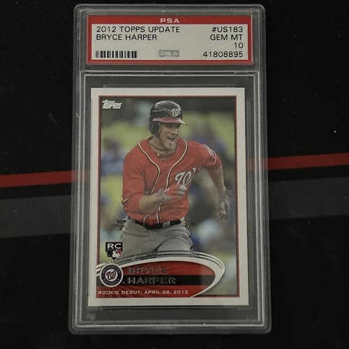 2012 Topps Update Bryce Harper rookie card PSA 10!! eBay