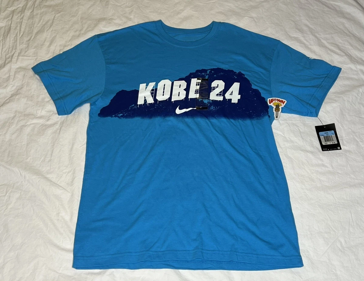 Kobe Bryant Nike t Shirt Hollywood Sign 24 Medium Sneakers Loose Fit Mamba