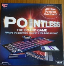 Image of Pointless Board Game - Age 10+  . . . Opened Not Used