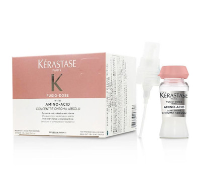 KERASTASE FUSIO-DOSE WITH AMINO ACID CONCETRE CHROMA ABSOLU 10X12ml GENUINE NEW!