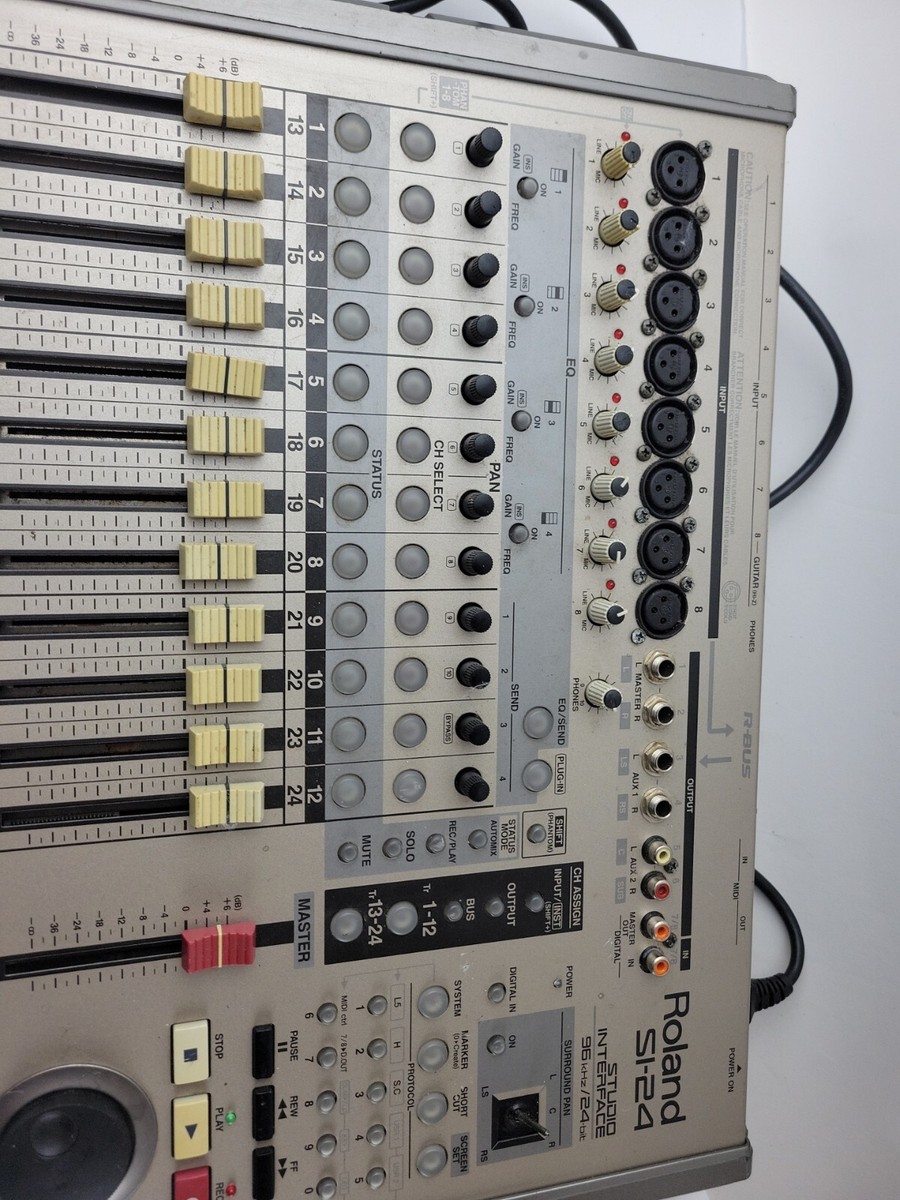 ROLAND SI-24 RPC-1 ミキサー オーディオインターフェイス元箱付