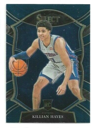 2020-21 Panini Select Killian Hayes Concourse Base RC Card # 67