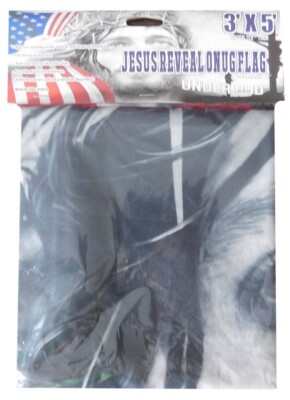 3X5 UNO NATION Sotto Dio USA Reveal Verticale Bandiera Banner - Foto 12