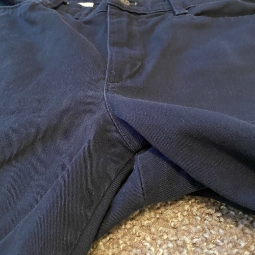Riders Womens Navy Blue Mid Rise Straight Leg Dress Pants Size 8p - Picture 3 of 9