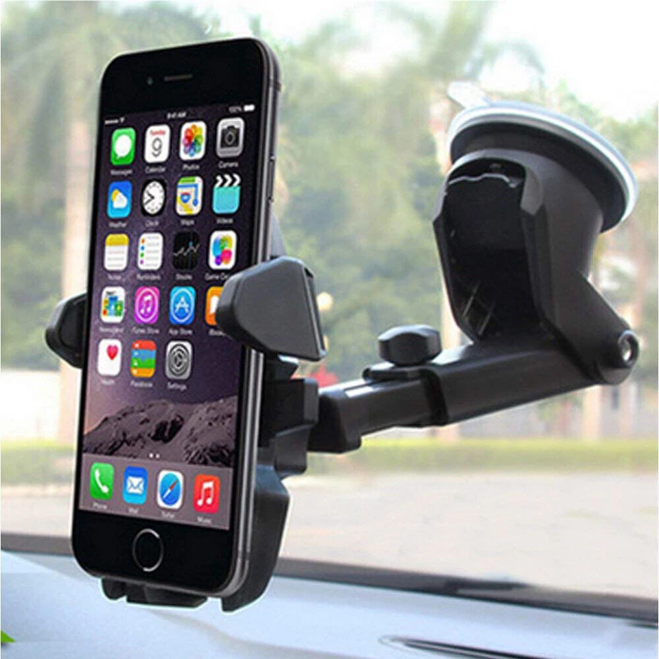 Sucker Cup Support Phone GPS Car Windshield Mount Holder Cradle For Cell Phone - Image 3 of 4