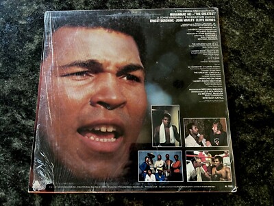 THE GREATEST MUHAMMAD ALI ORIGINAL SOUNDTRACK VINYL LP 1977 EX