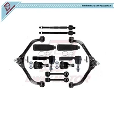 12x Front Control Arm w Ball Joints Tie Rod Sway Bar End Link Fits Jeep Liberty