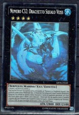 CARTA YU-GI-HO ABYR NUMERO C32:DRAGHETTO SQUALO VEISS IT039 GOSTH UNLIMITED