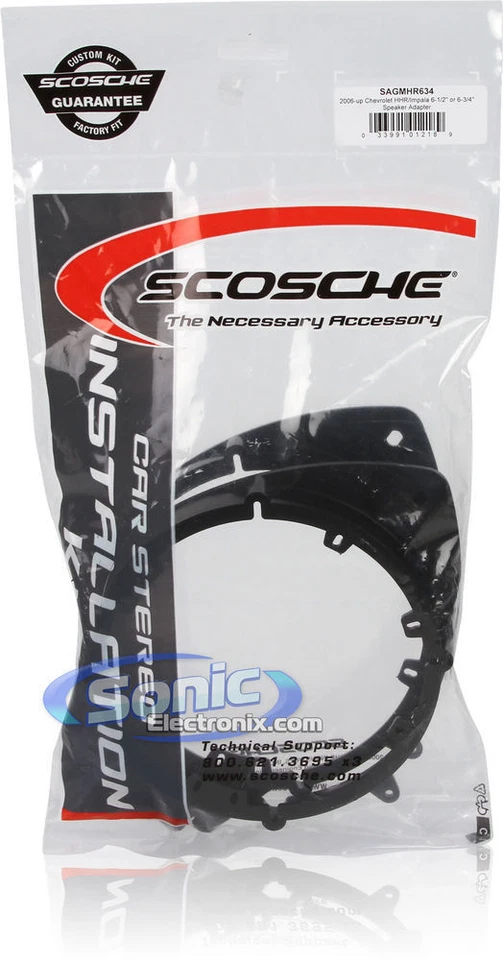 Adaptador de Alto-falante Scosche SAGMHR634B 6-1/2"/6-3/4" para Veículos GM 2005-Up - Imagem 4 de 4