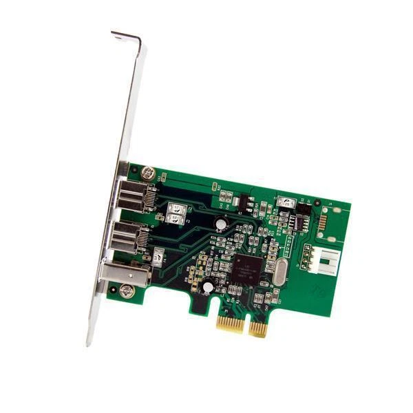 STARTECH PEX1394B3 2B 1A 1394 Firewire 2x 800 1x 400 PCI Express Card PC Mac - Image 2 of 4