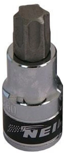 T60 Torx Socket Star Bit 1/2"drive 1pc Single Chrome Vanadium Steel T60 New