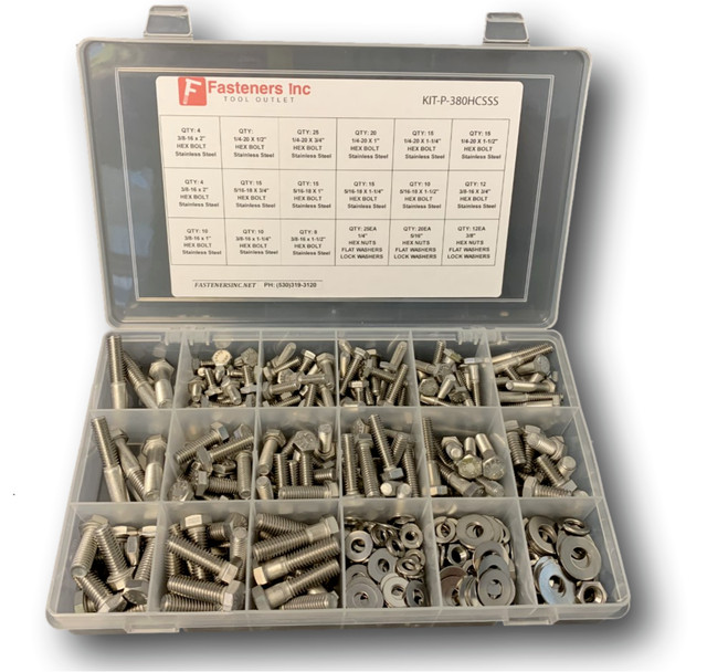 Stainless Bolts, Washers and Nyloc Nuts