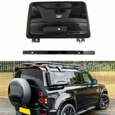 US Stock Fit For Defender 2020-2024 Black Exterior Side Mounted Gear Box Carrier