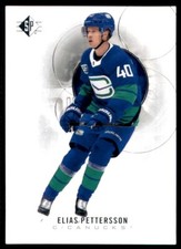 2020 Upper Deck SP Authentic Hockey #1 Elias Pettersson