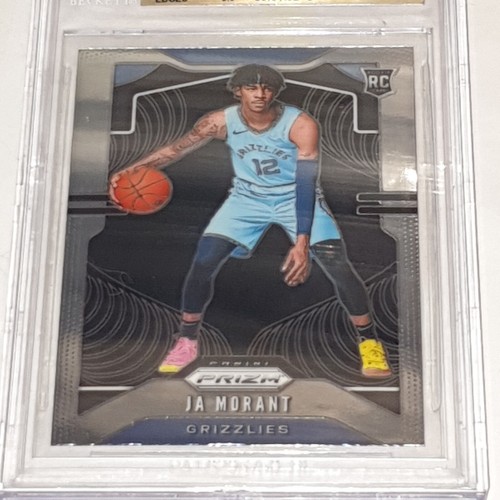 Ja Morant 2019-20 Panini Prizm #249 Grizzlies RC Rookie Card - BGS 9.5 GEM MINT - Picture 3 of 7