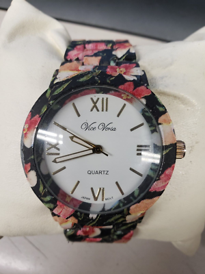 Vice versa womens watch Vice Versa Quartz L80807 Womens Rhinestone Chrono Watch New  main image 4