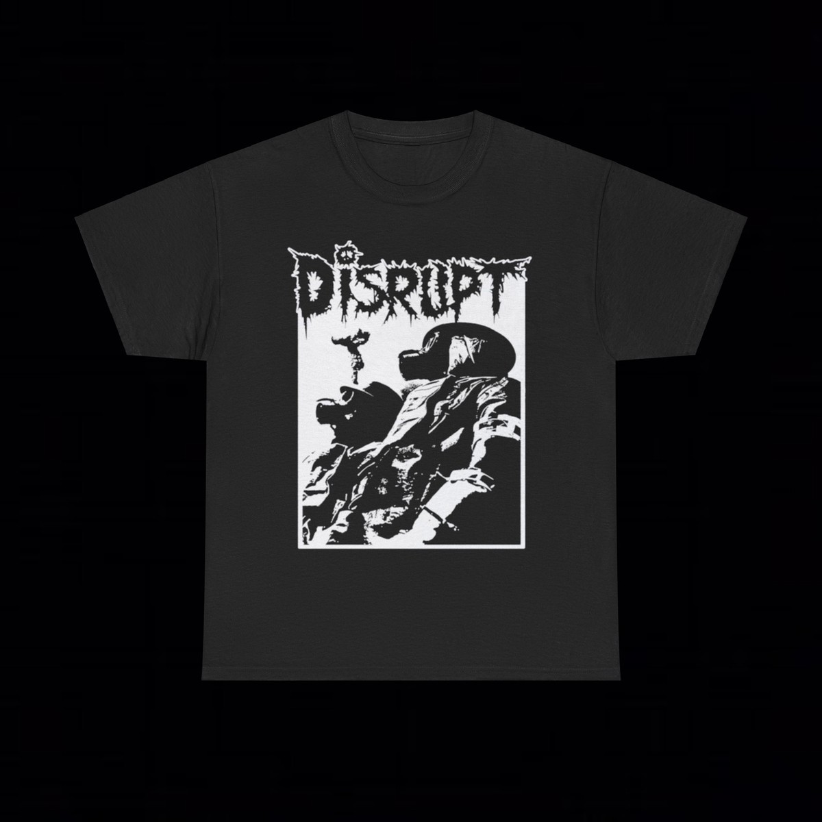 Disrupt T Shirt grindcore crust punk gore mince death metal