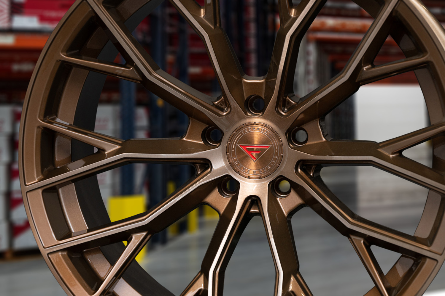 20” Ferrada FR9 Brushed Cobre Staggered Wheel For Lamborghini Huracan 20X9 20X11